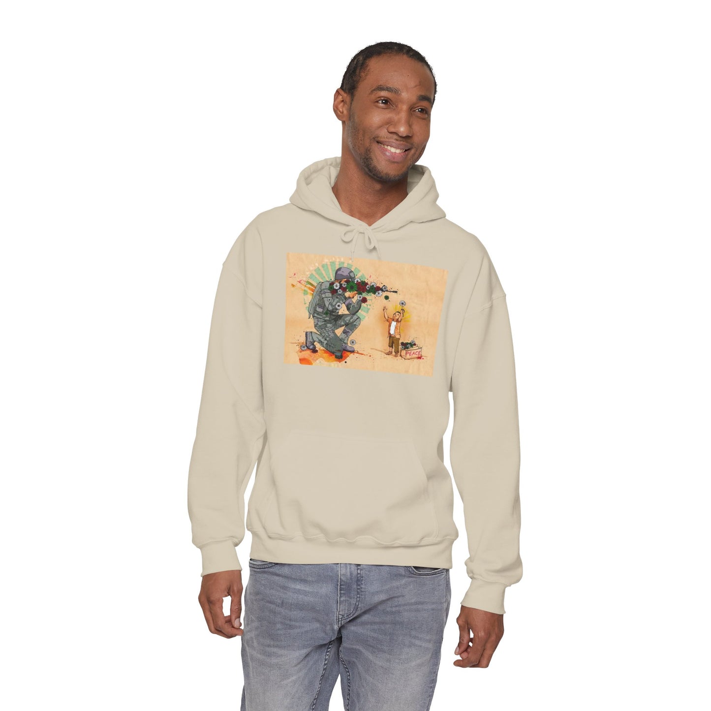 Stay Illegal Graffiti Hoodie - Flower Shooter