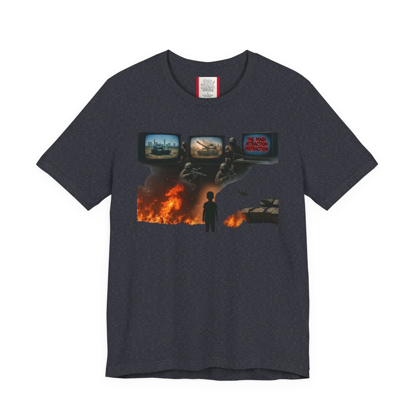 Camiseta "Dristraction" Stay Illegal