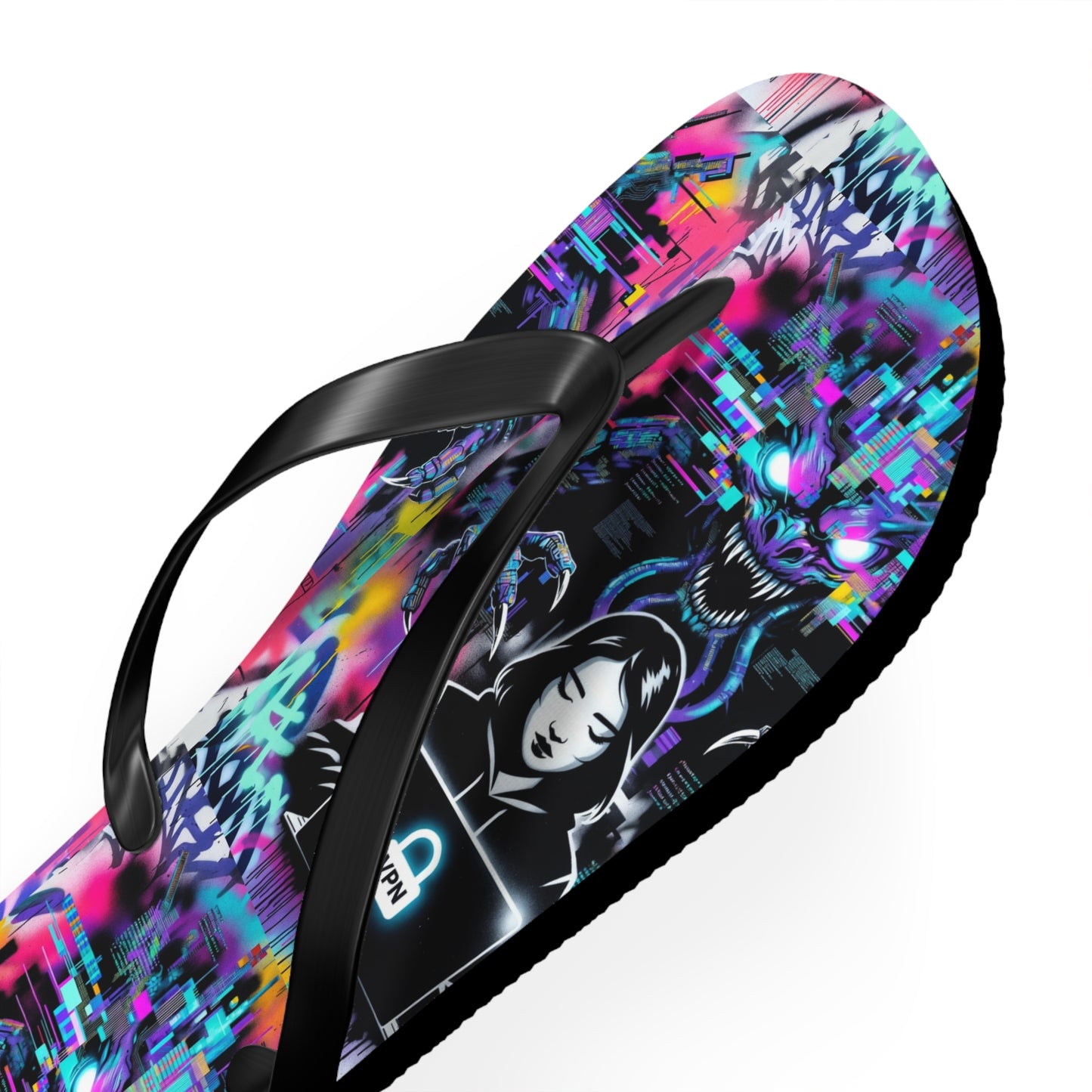 VPN Beach Flip Flops – Power Surge