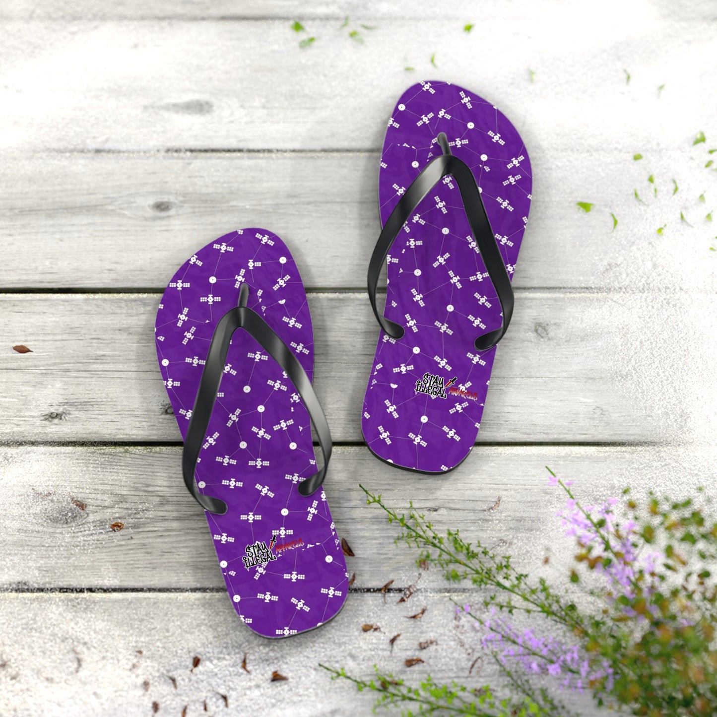 Satellite Flip Flops – Stay Illegal Satellite Purple Grape