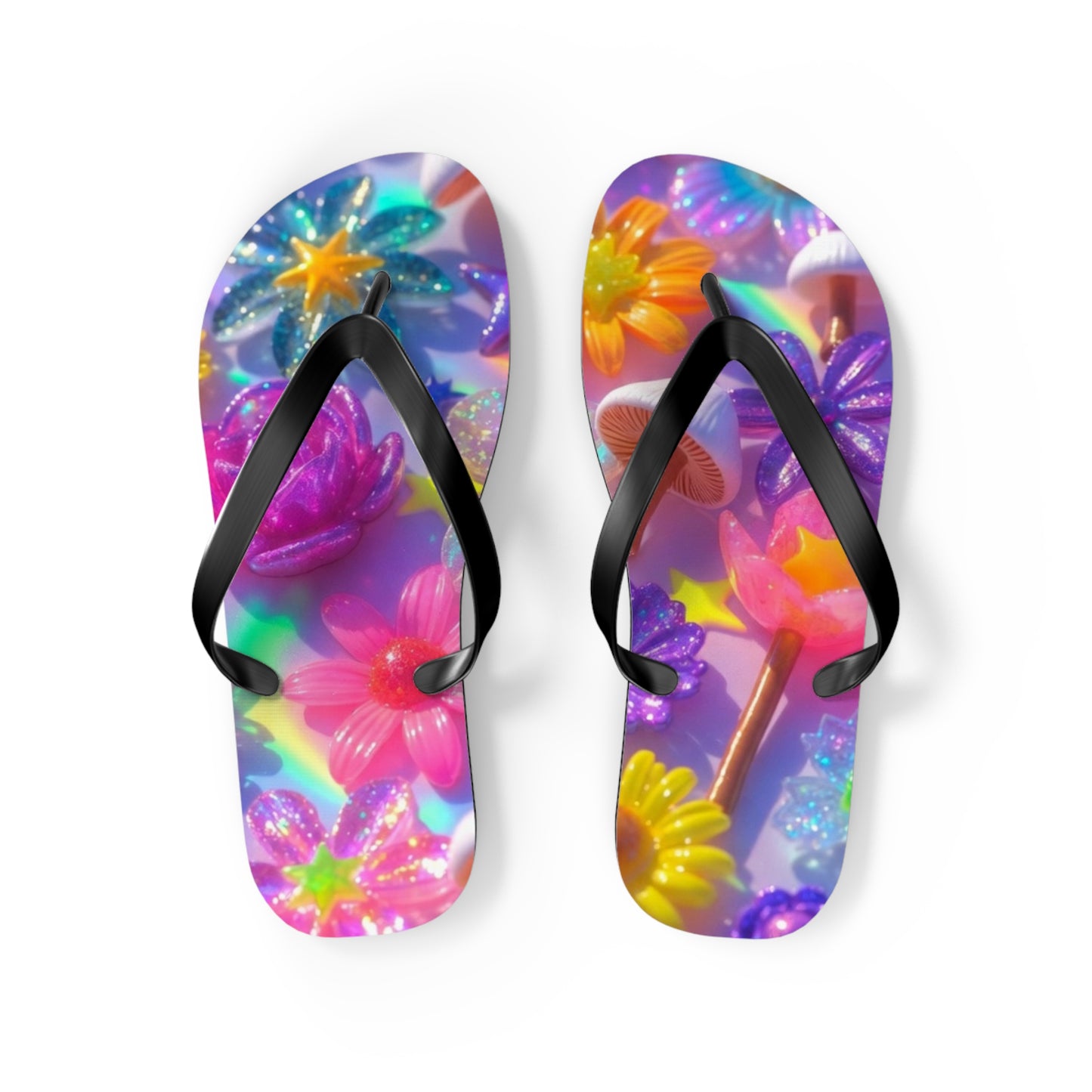 Flower Flip Flops – Psychedelic Summer