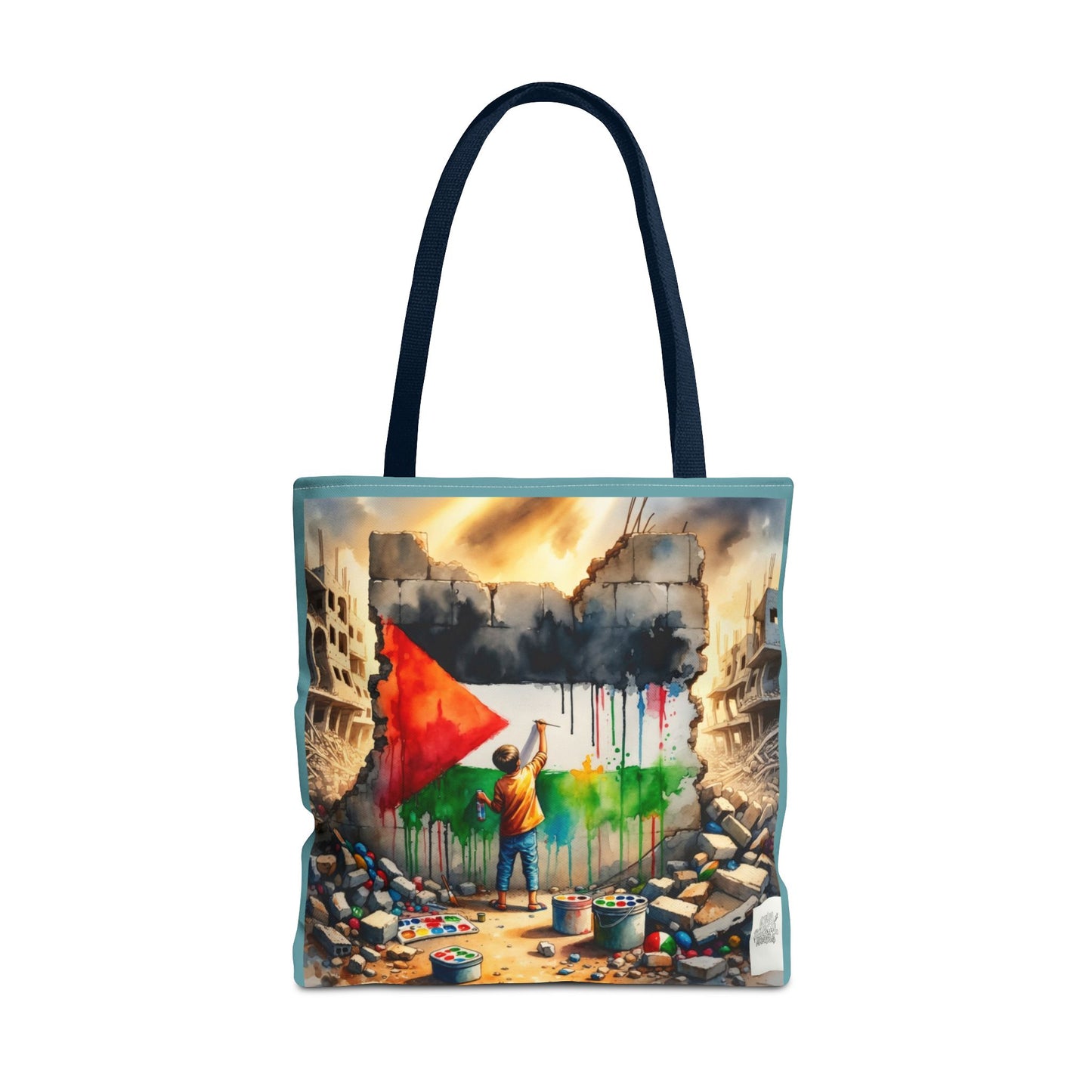 Bolso de hombro Tote — Palestine Paint