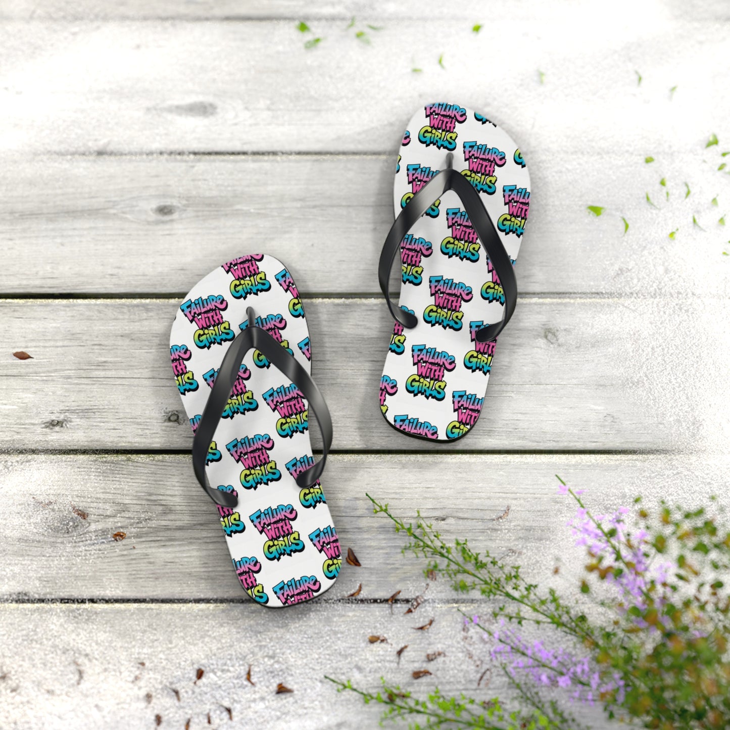 Failure With Girls Flip Flops – Protest Girls