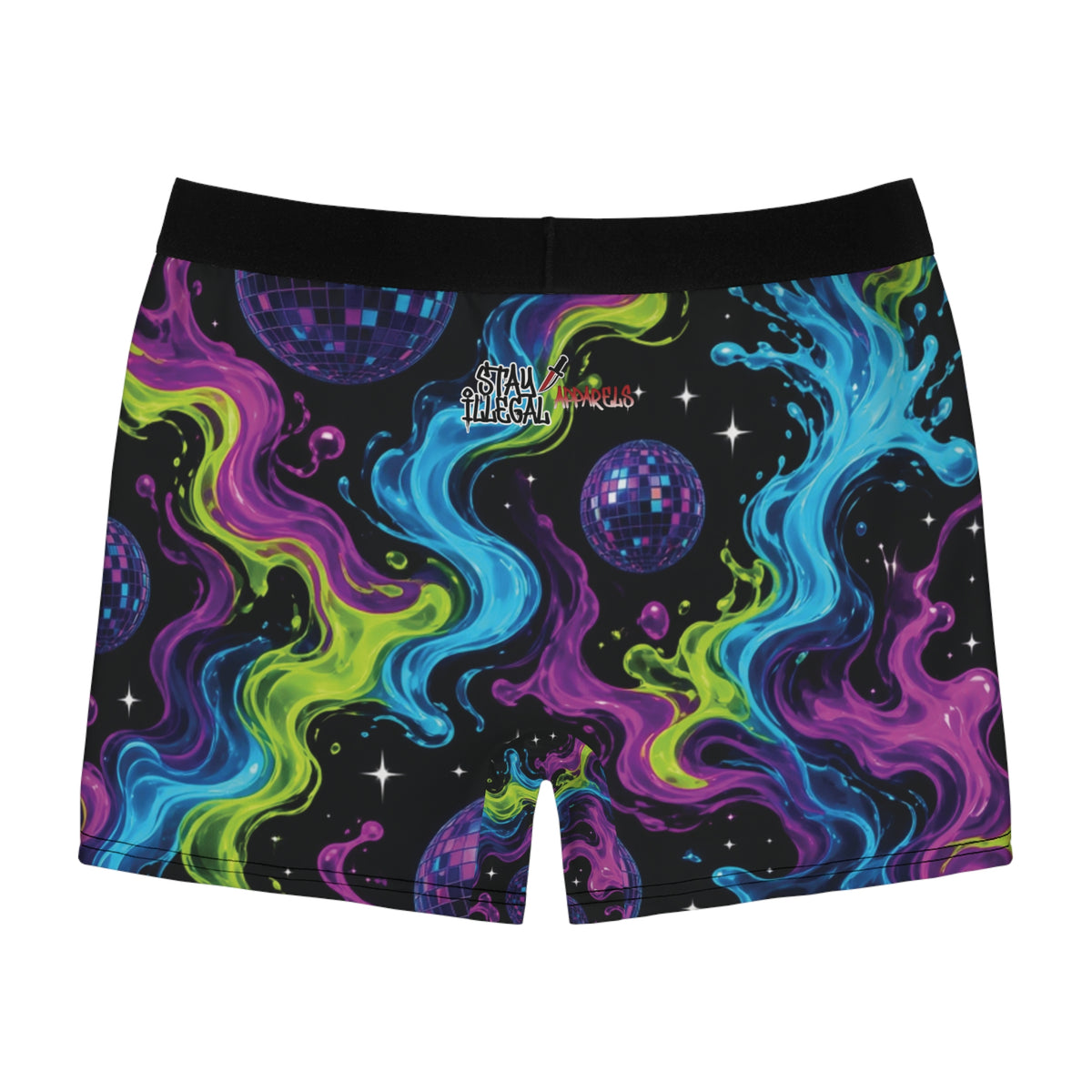 Stay Illegal Men's Boxer Briefs - Boogie Night