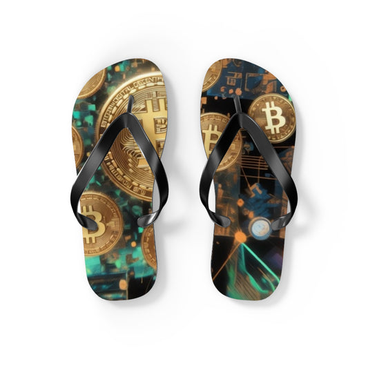 BitCoin Flip Flops – Financial Beach