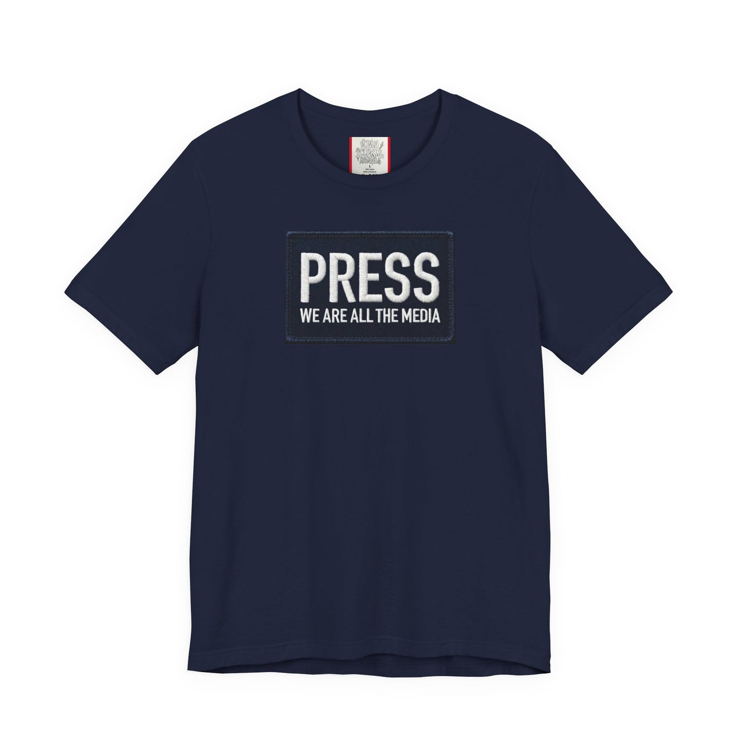T‑shirt de protestation — NOUS SOMMES TOUS LA PRESSE