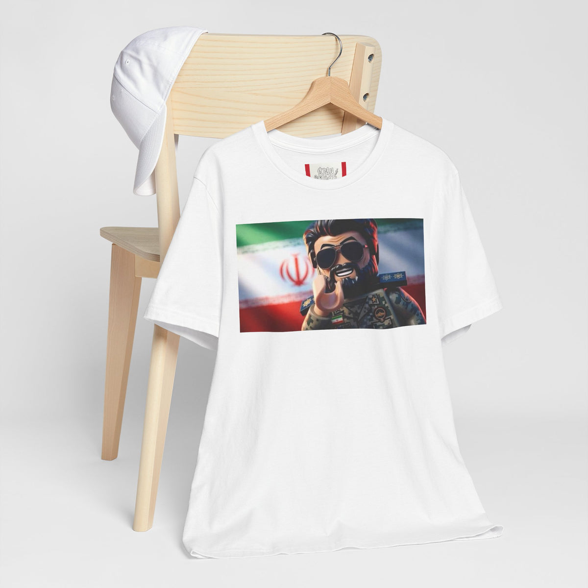 Propaganda T‑Shirt — IRAN LEGOS — IRGC Come Closer