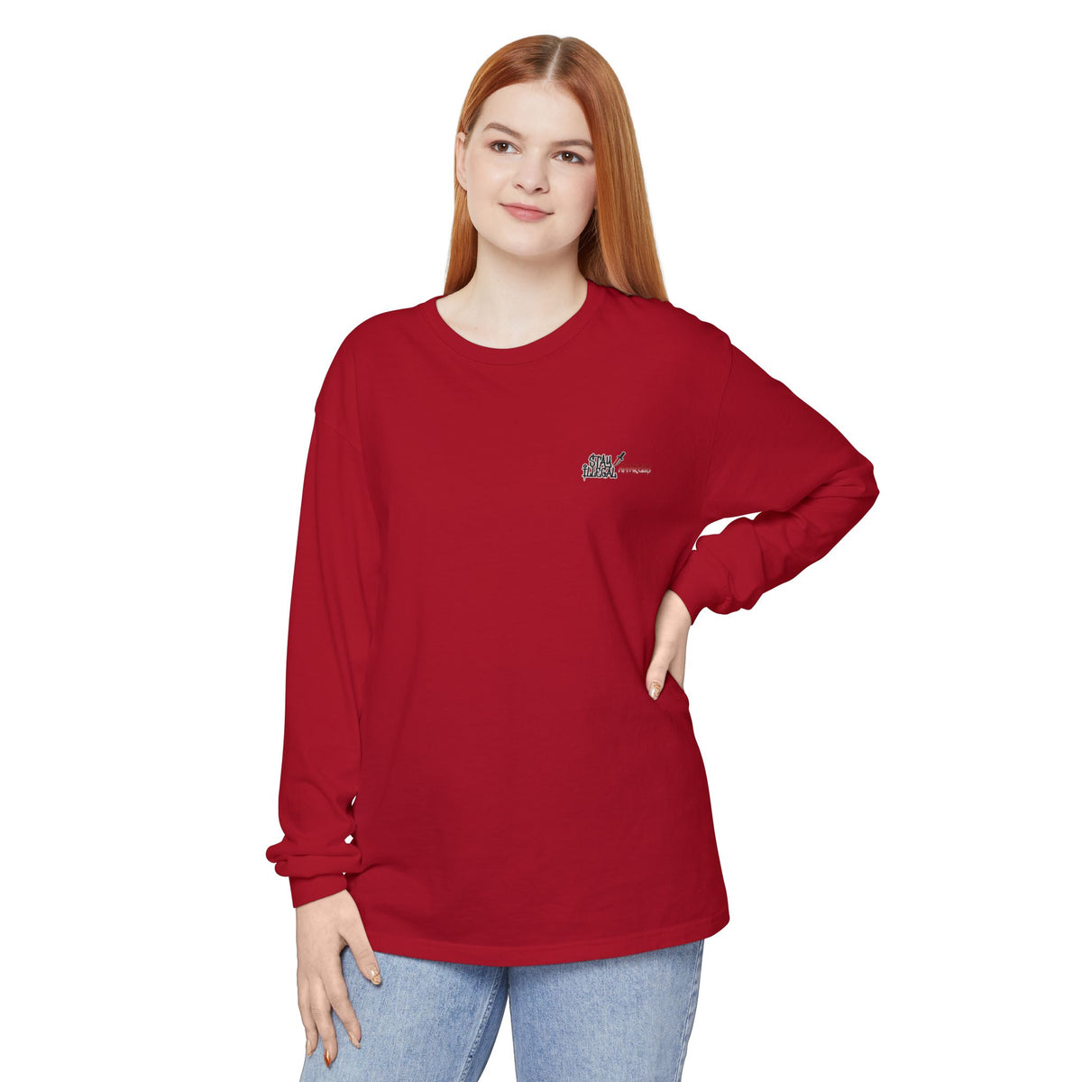 Long Sleeve Tee — More Europe 20euros Back Print