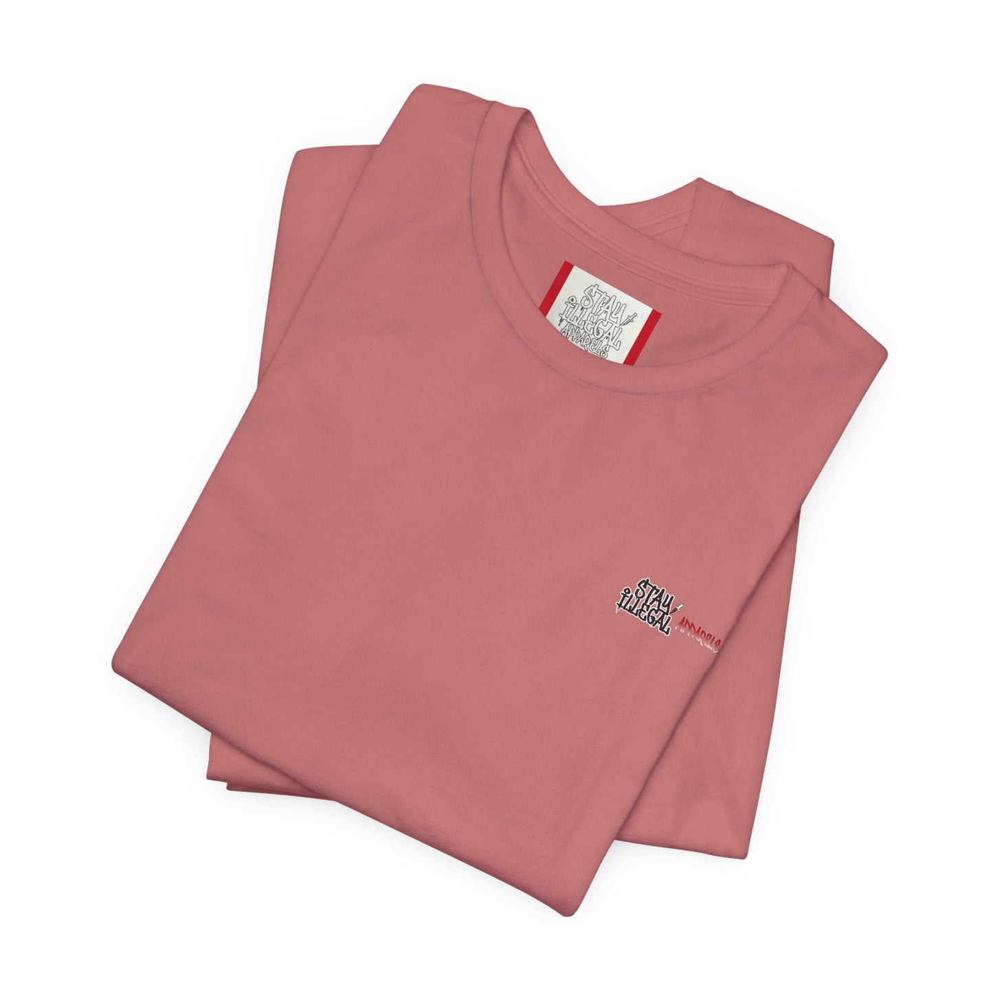 Stay Illegal Isignia - Plain Colour Tees