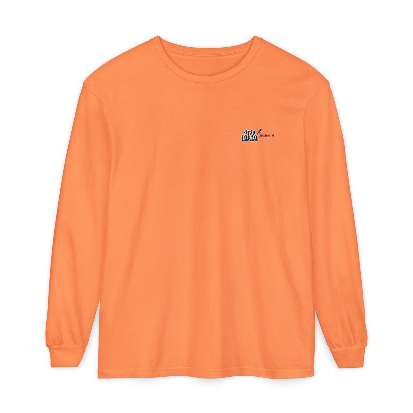 Stay Illegal Isignia - Plain Colour Long Sleeve Tee