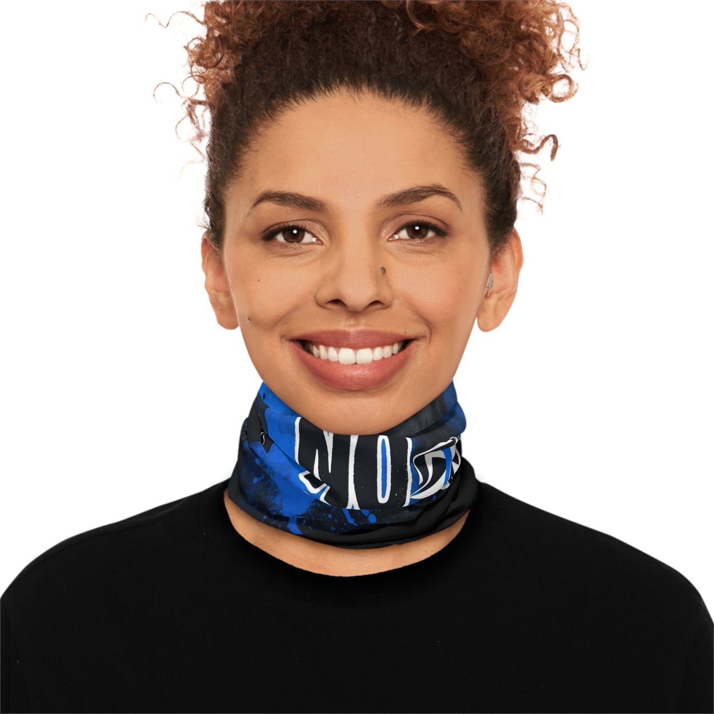 NO A OTAN - Lightweight Neck Gaiter/Blue/Spanish