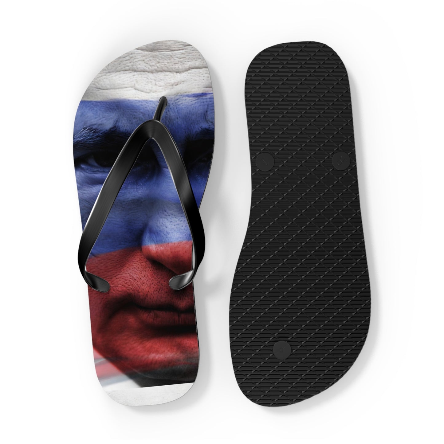 Putin's Russia Flip Flops – Putin Face