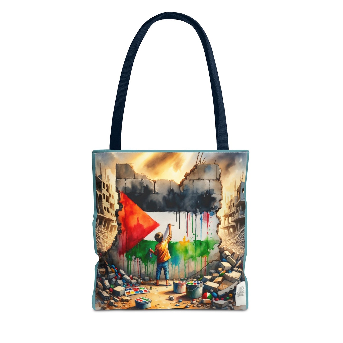 Bolso de hombro Tote — Palestine Paint