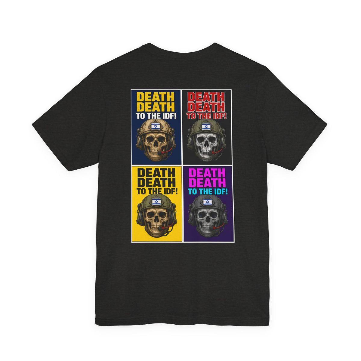Black Collection T‑Shirt — Stop The IDF
