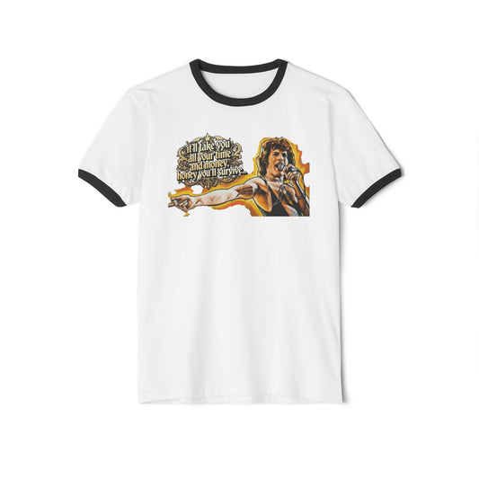 Stay Illegal Ringer T-Shirt — Freddie You Survive