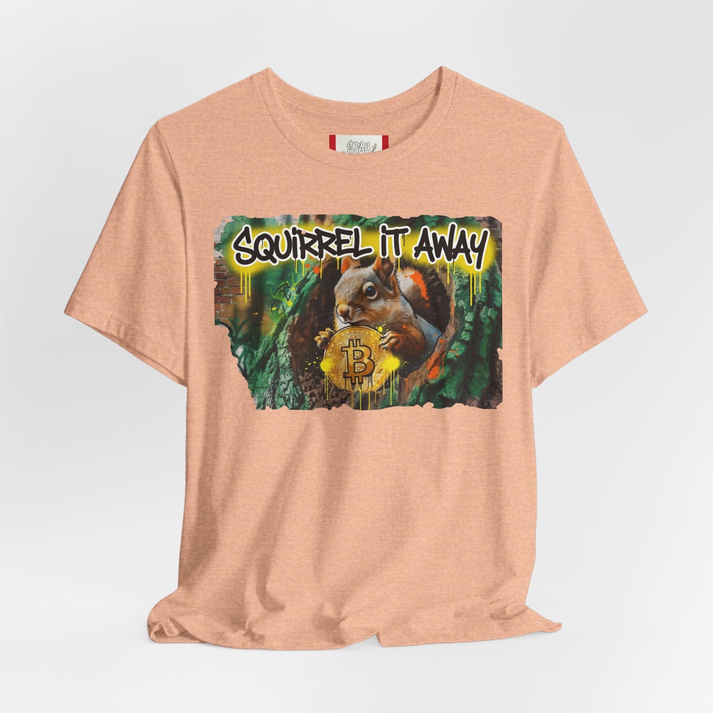 Camiseta "BitCoin Squirrel" de Stay Illegal