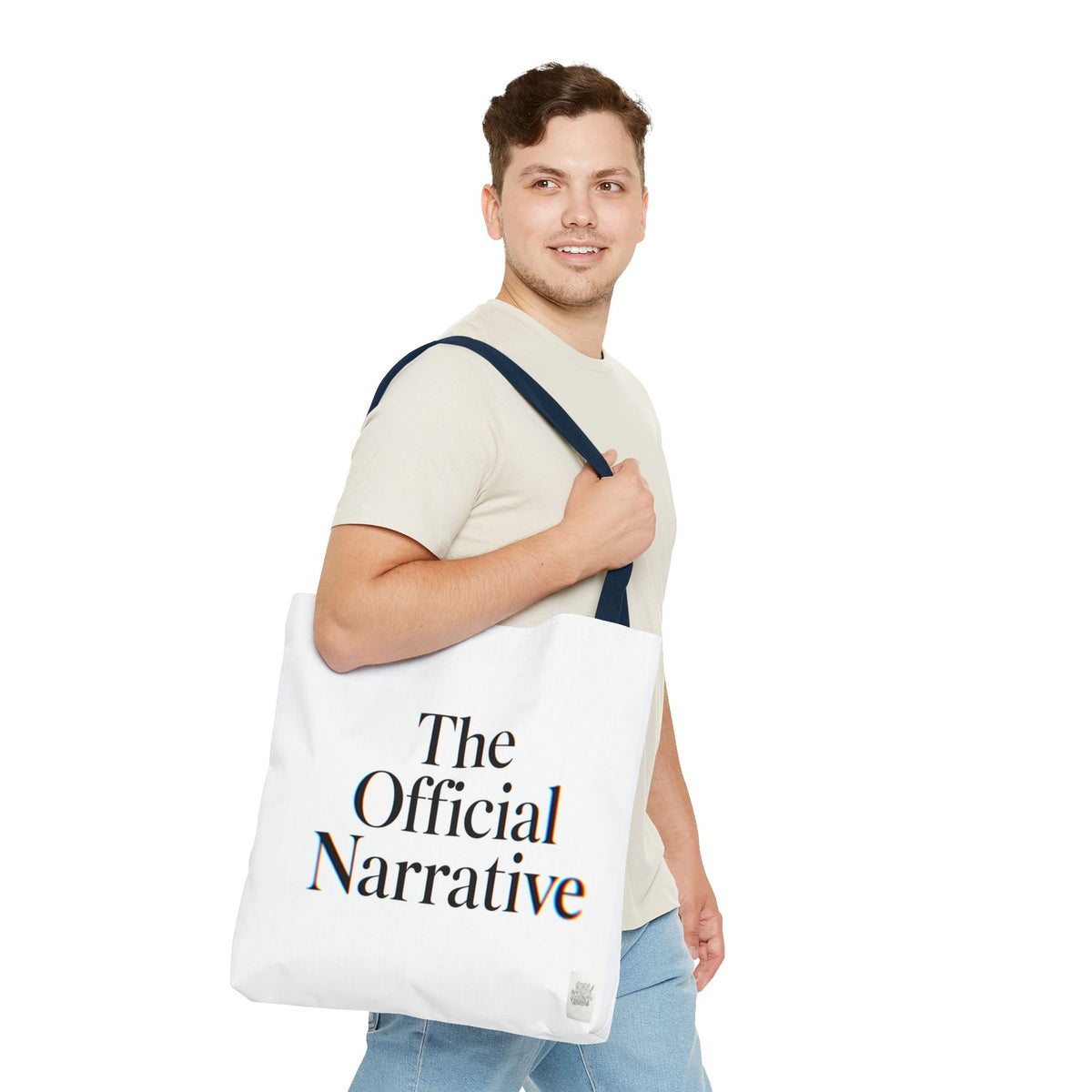 Tote Sling Bag — The Official Narrative White