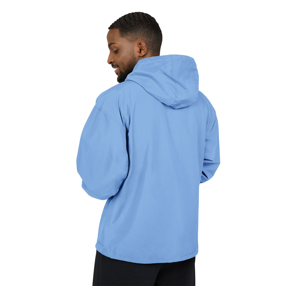 Stay Illegal Anorak Jacket — Plain Insignia Packable Lightweight Hooded Windbreaker