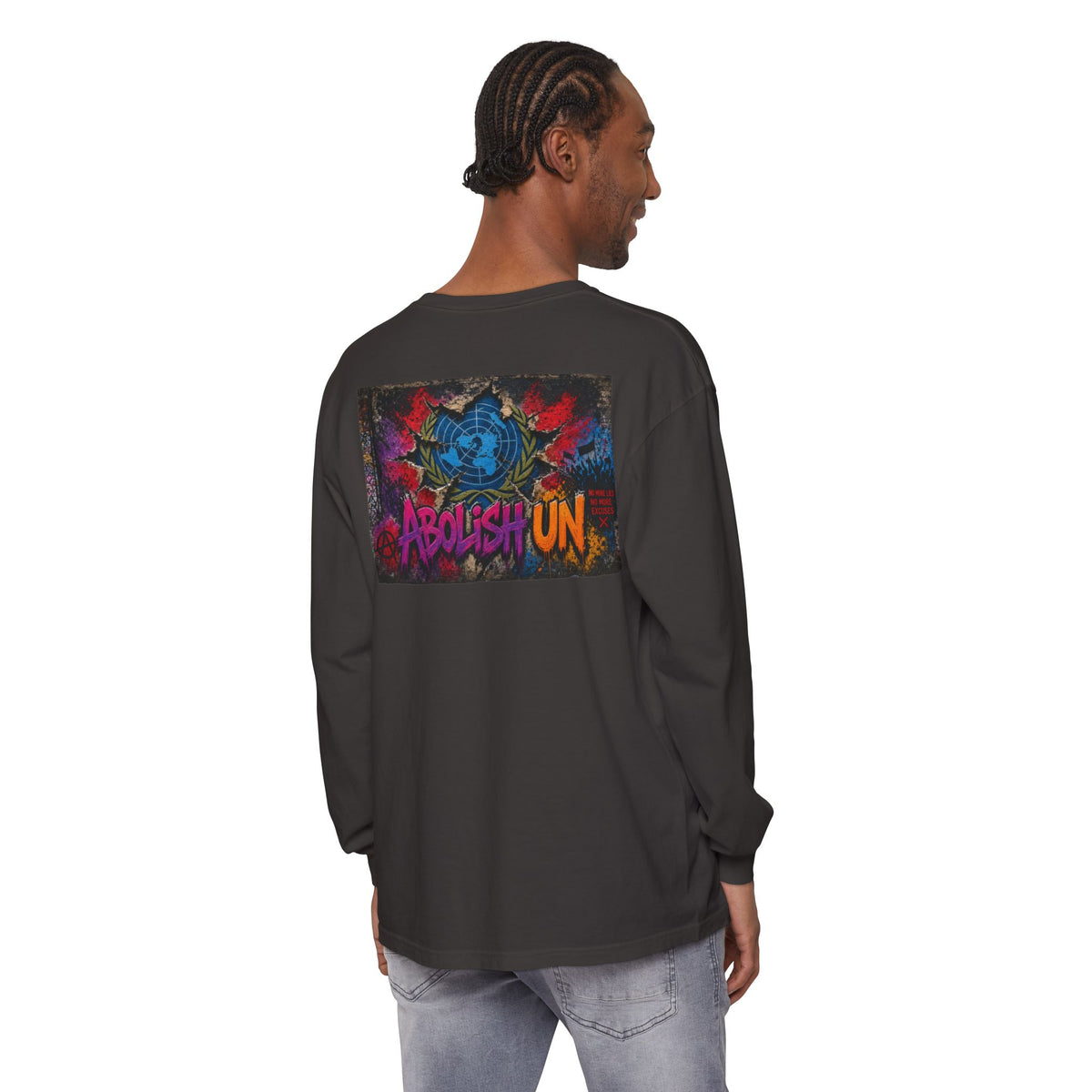 Protest Long Sleeve T‑Shirt — Abolish UN