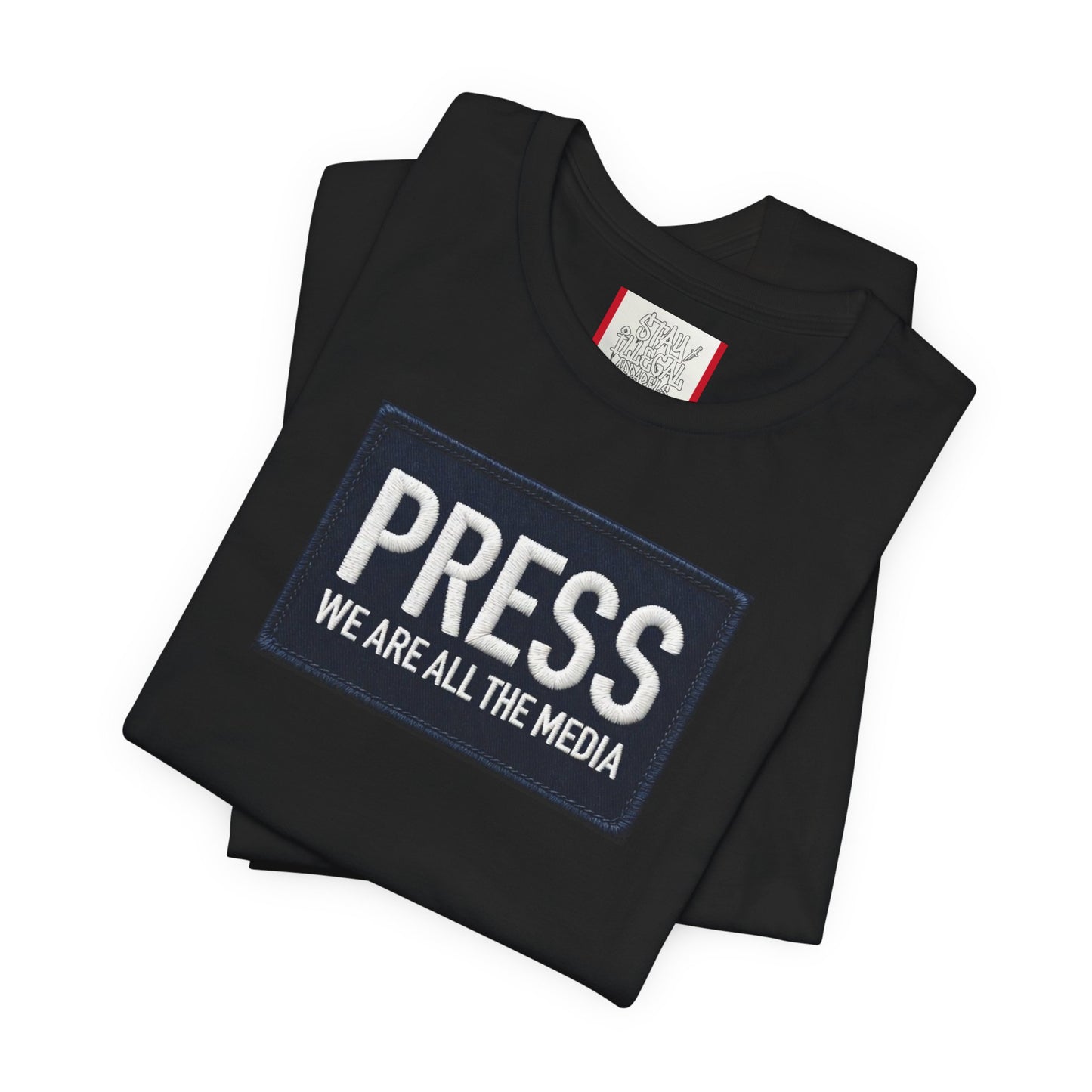 T‑shirt de protestation — NOUS SOMMES TOUS LA PRESSE