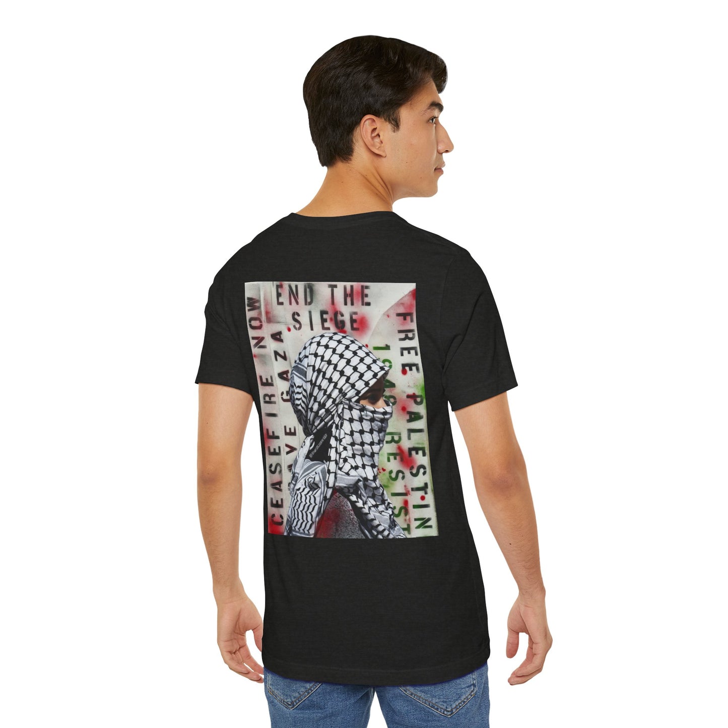 Black Collection T‑Shirt — Free Free Palestine