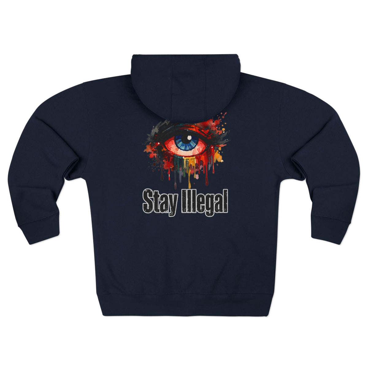 The Eye — Stay Illegal Zip Hoodie
