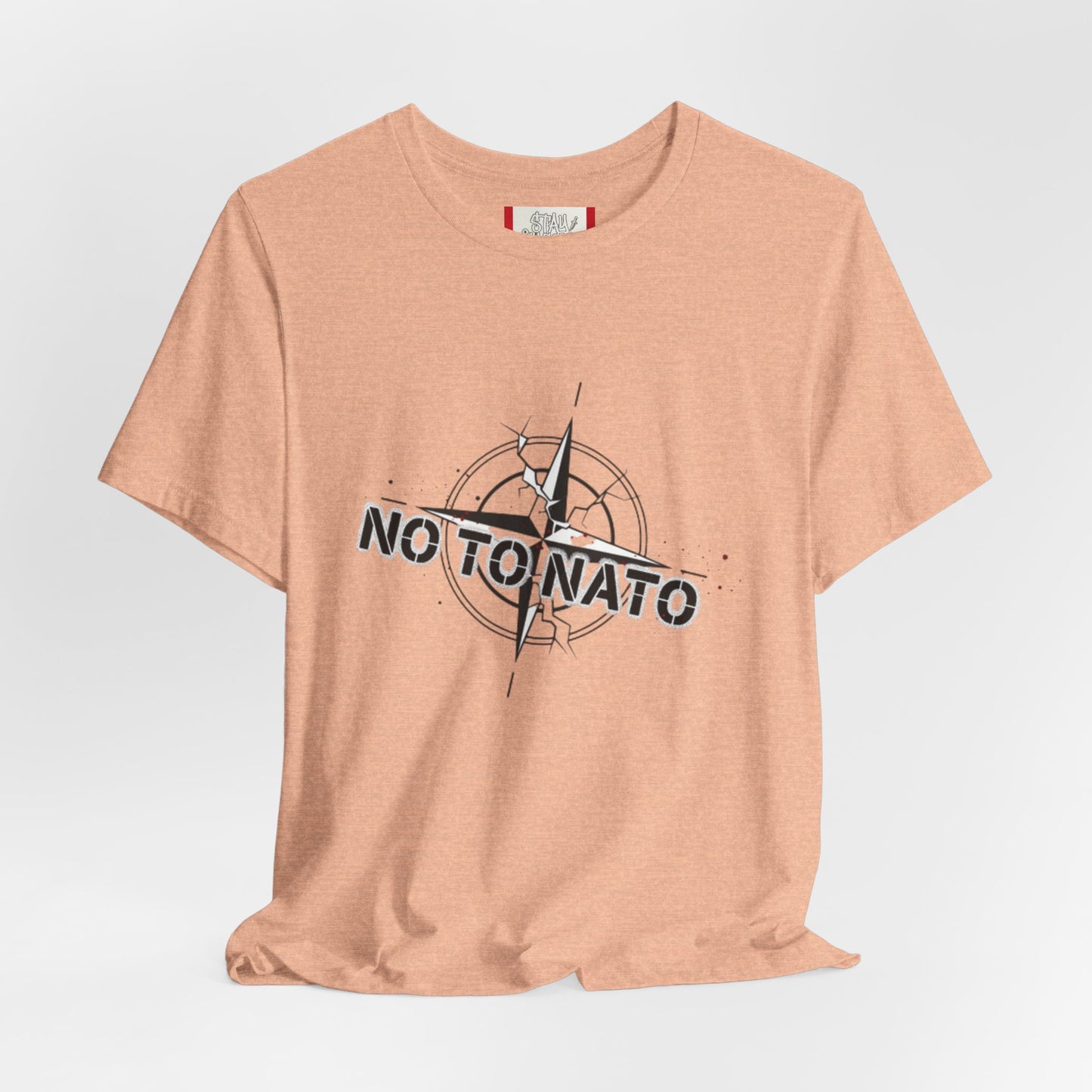 T-shirt de protestation — « NON À L'OTAN » Anglais