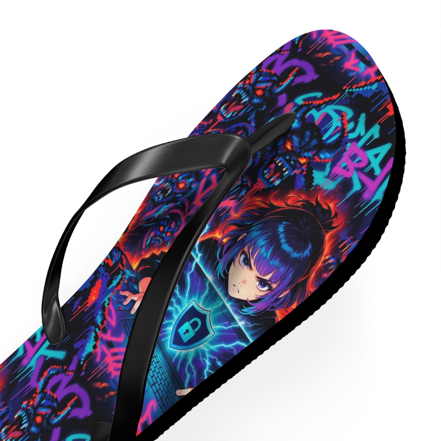 VPN Beach Flip Flops – Cyber Attack