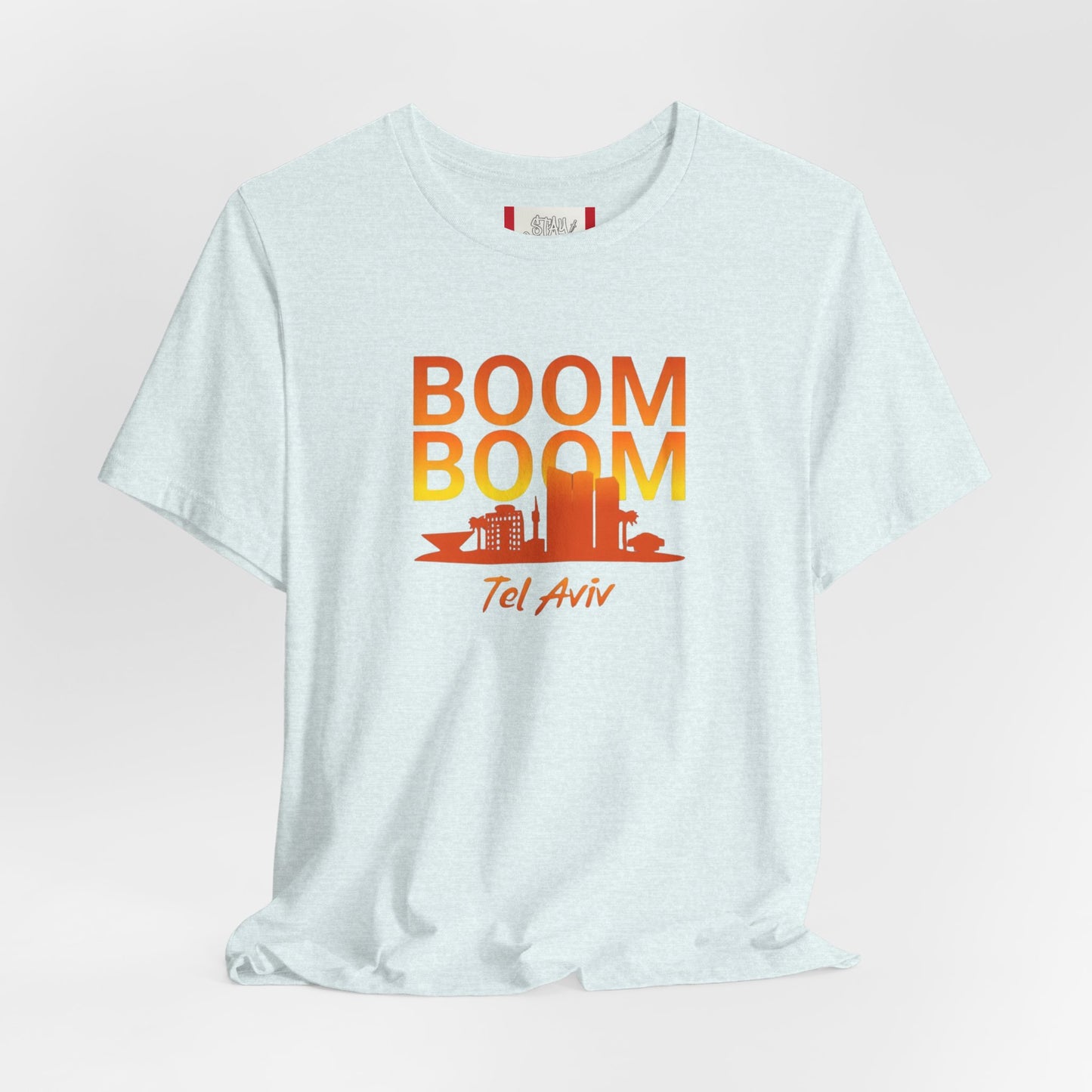 Propaganda T‑Shirt — BOOM BOOM Tel Aviv Skyline