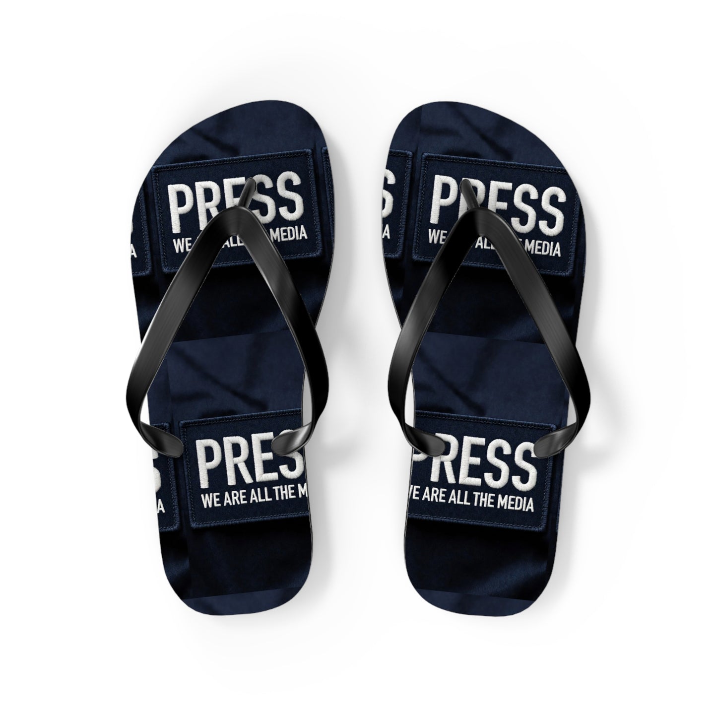 Press Freedom Flip Flops – PRESS ONLY