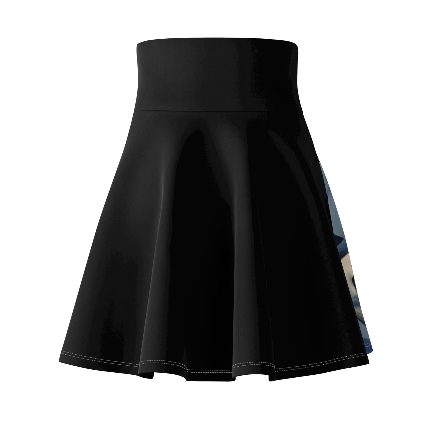 Women's Skater Skirt — Gaza Skyline Day