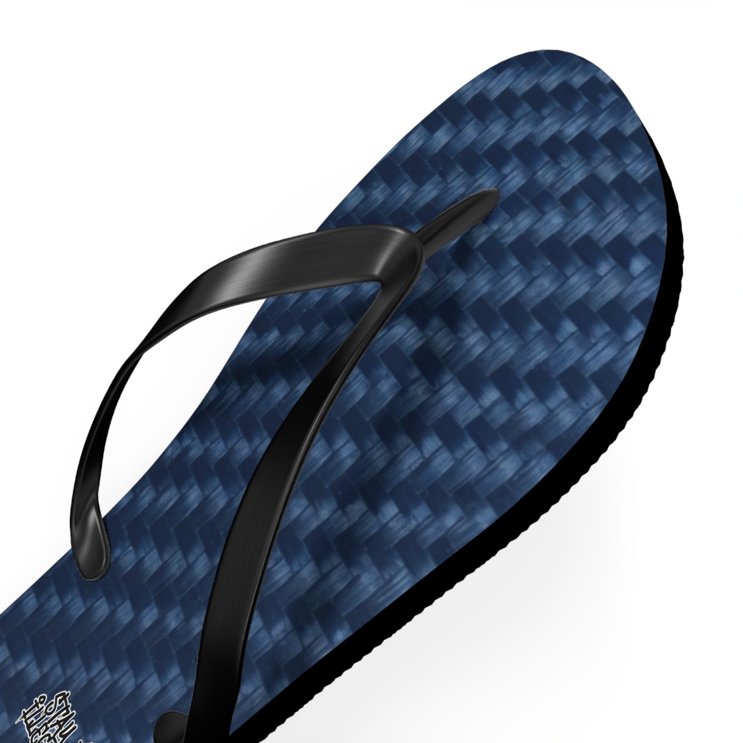 Carbon Fibre Flip Flops – Stay Illegal Blue