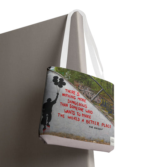 Tote Sling Bag — Make the World A Better Place