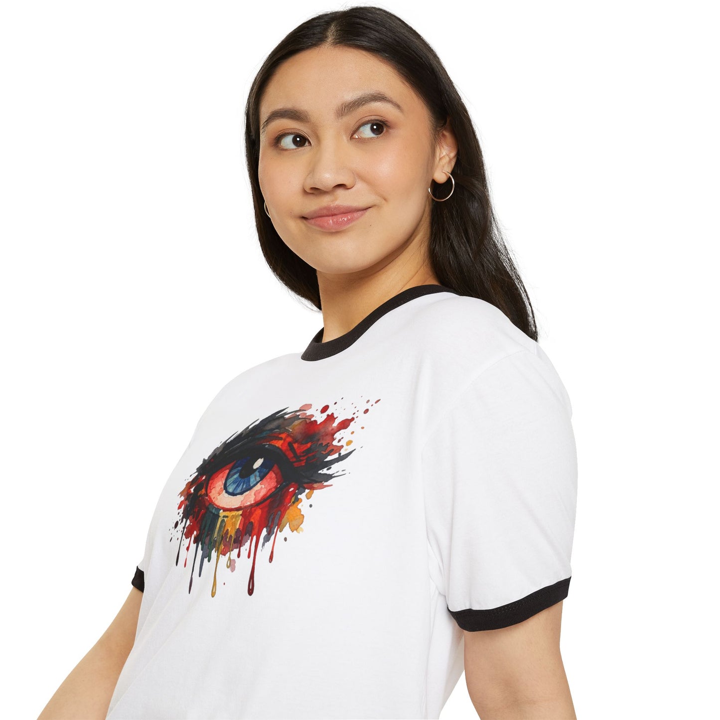 Stay Illegal Ringer T-Shirt — Beholding Eye