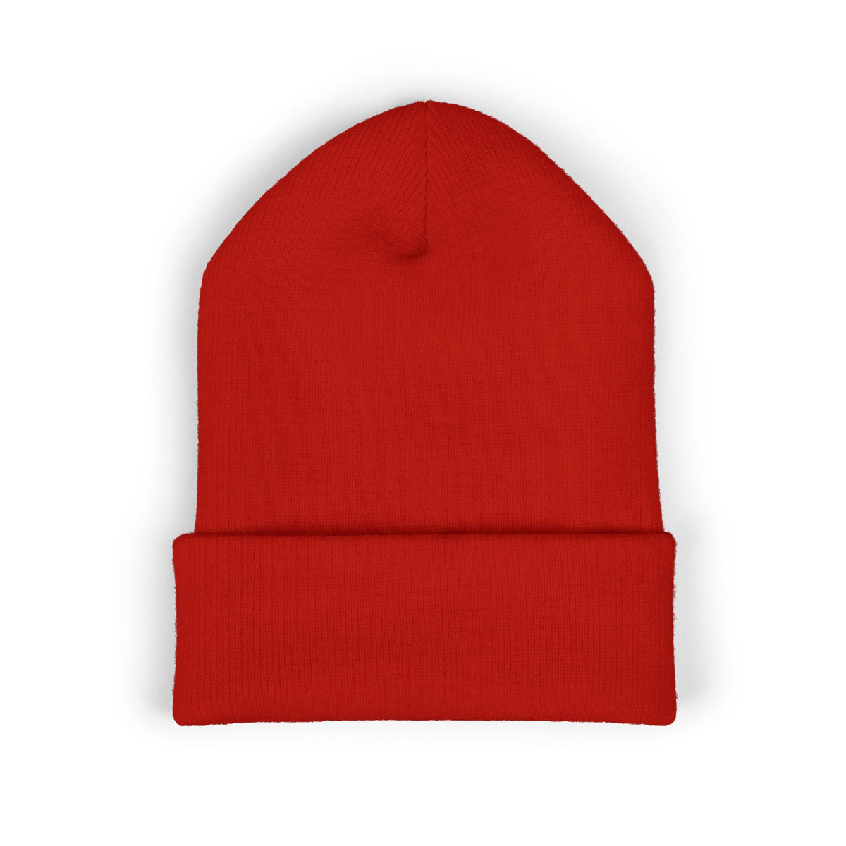 Embroidered Daruma Cuffed Beanie — Stop The Genocide Beenie Hat