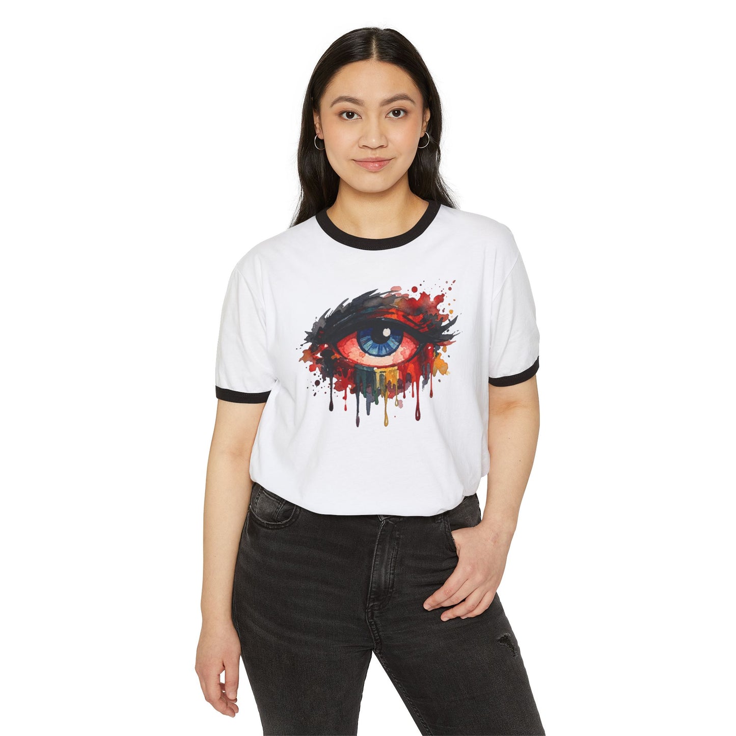 Stay Illegal Ringer T-Shirt — Beholding Eye