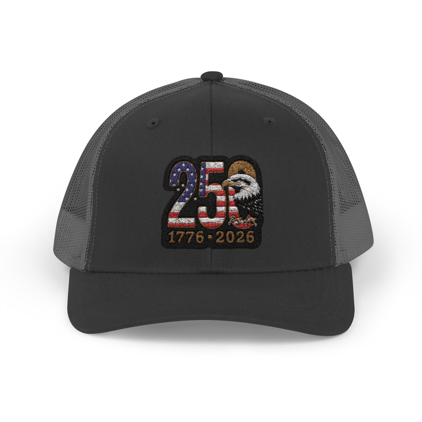 Stay Illegal Trucker Cap — USA 250th Anniversary Eagle Patch