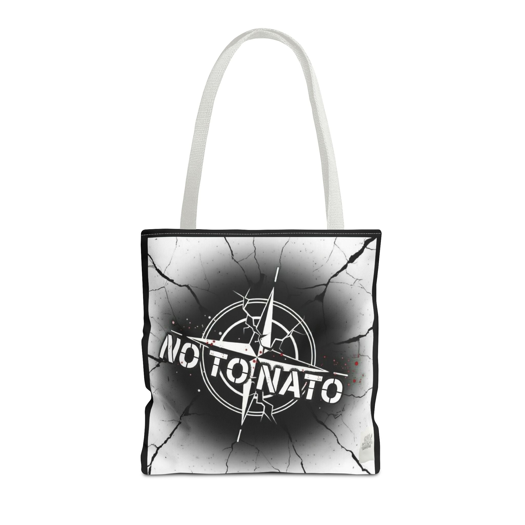 Compass Tote Bag — "NO To NATO / Het NATO" English/Russian