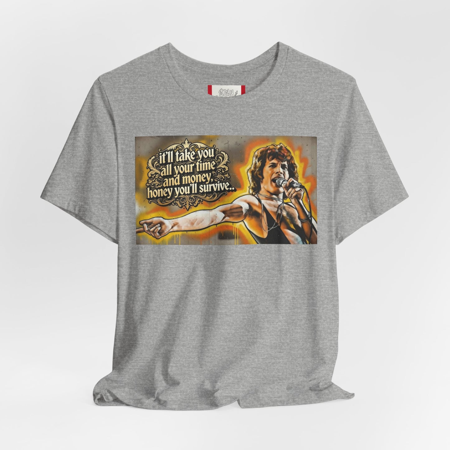 Protest T‑Shirt — Freddie - KEEP YOURSELF ALIVE