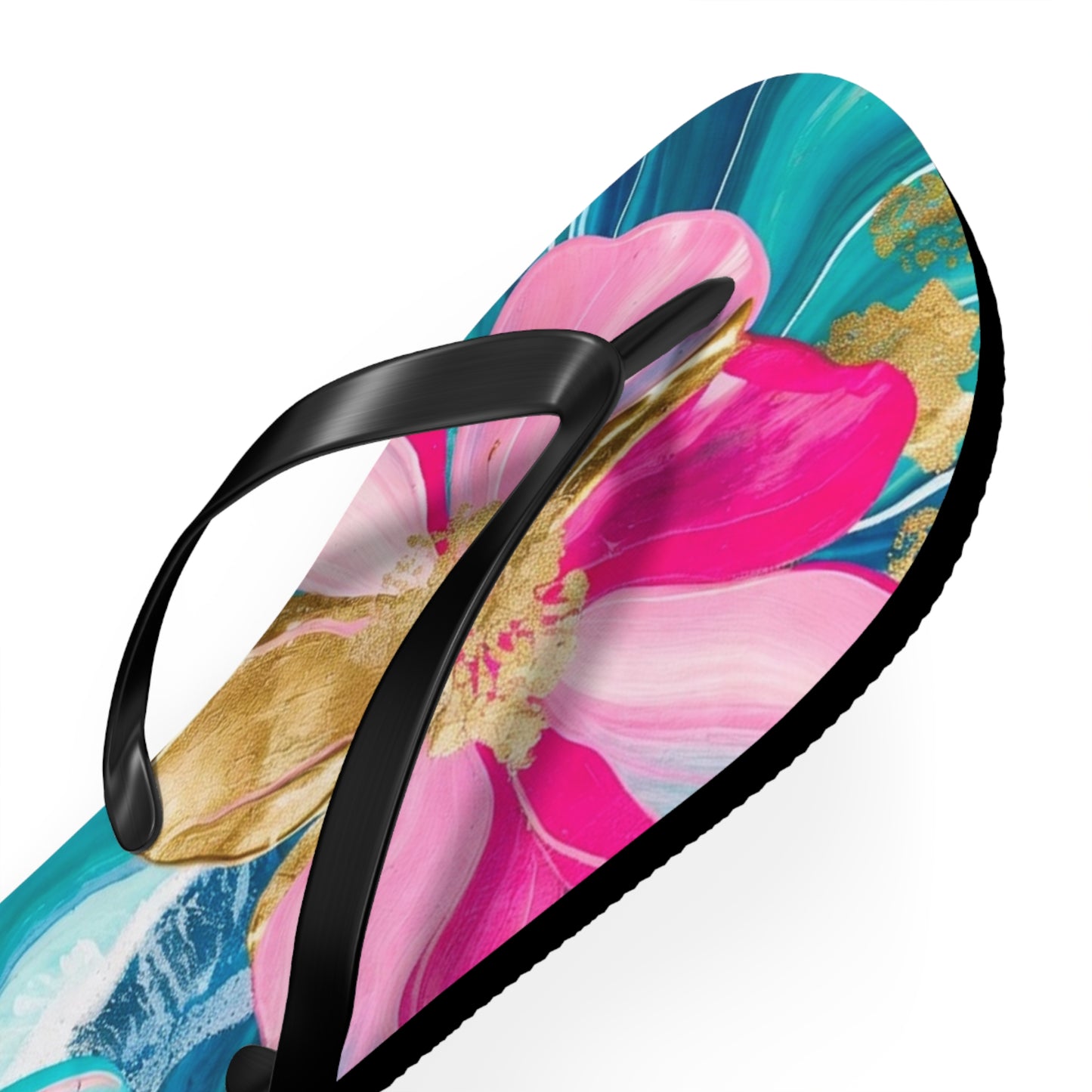 Flower Flip Flops – Oil Paints