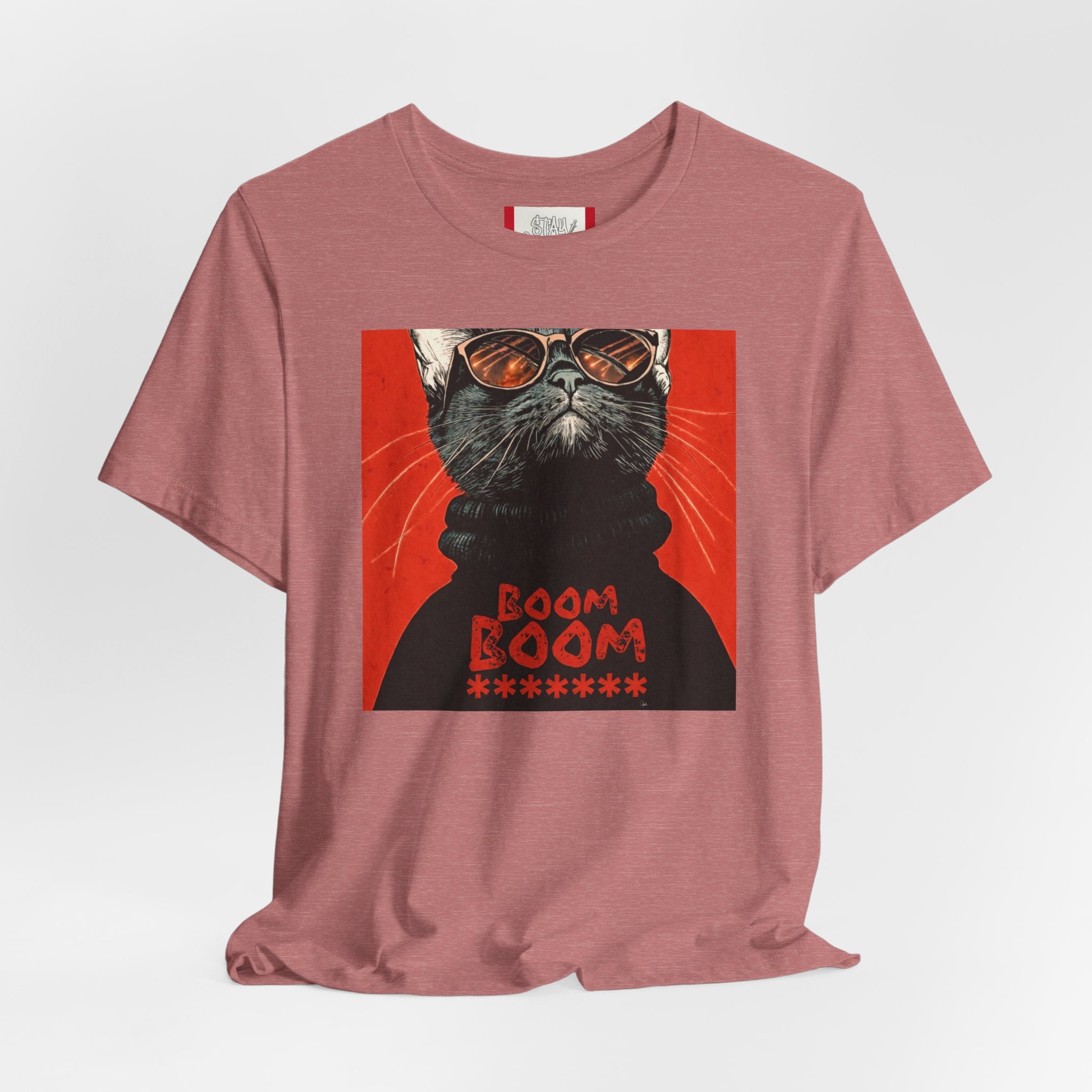 Propaganda T‑Shirt — BOOM BOOM Tel Aviv Cat