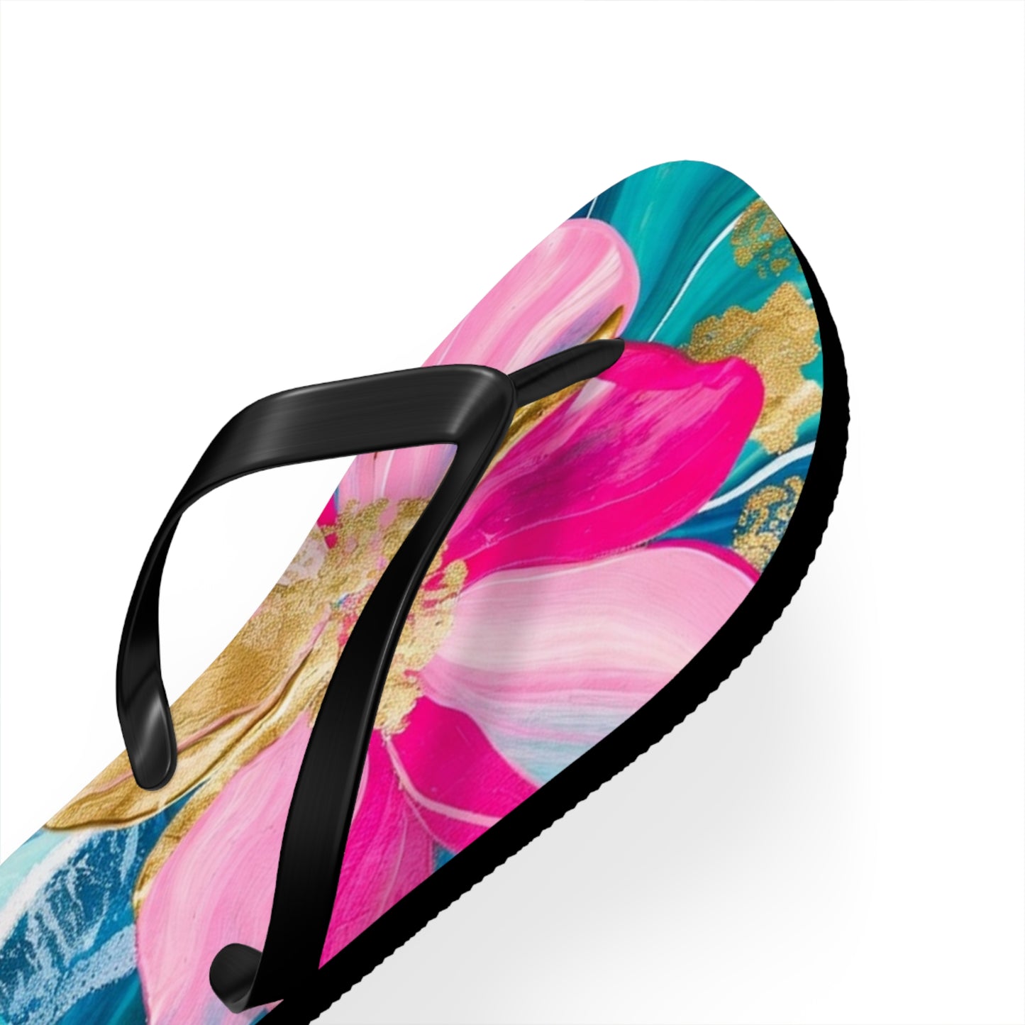 Flower Flip Flops – Oil Paints
