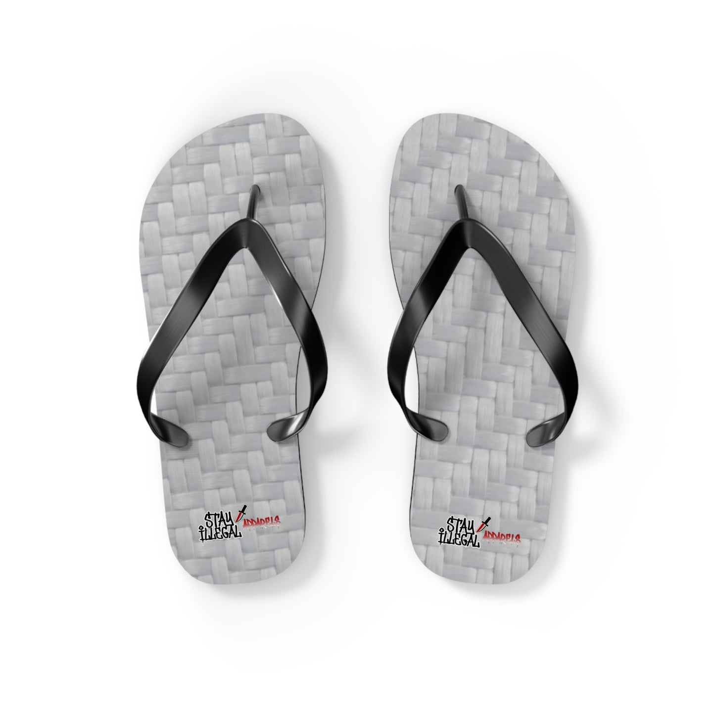 Carbon Fibre Flip Flops – Stay Illegal Grey