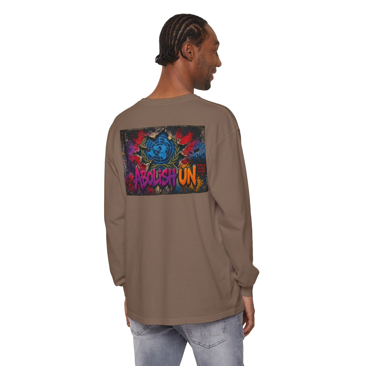 Protest Long Sleeve T‑Shirt — Abolish UN