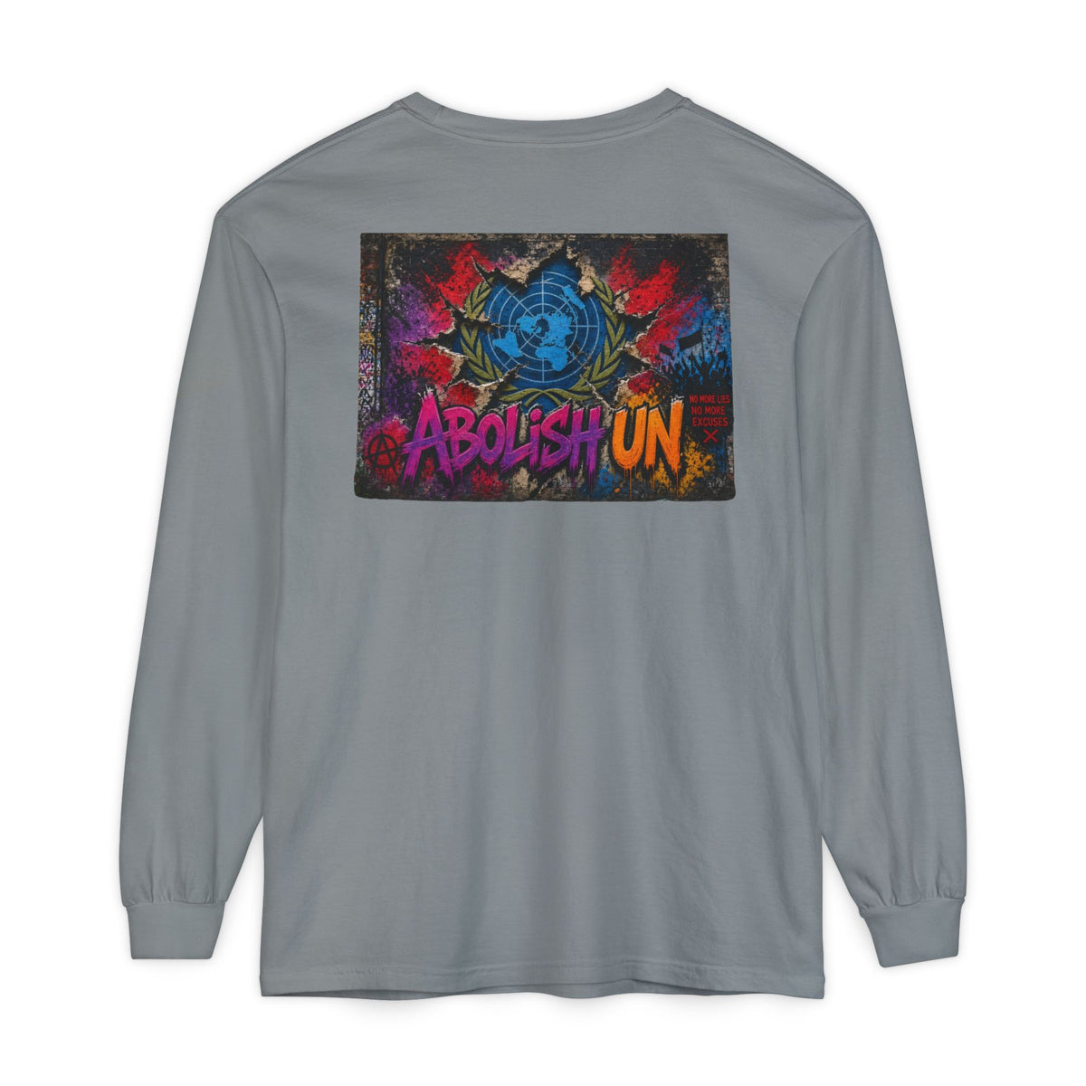 Protest Long Sleeve T‑Shirt — Abolish UN