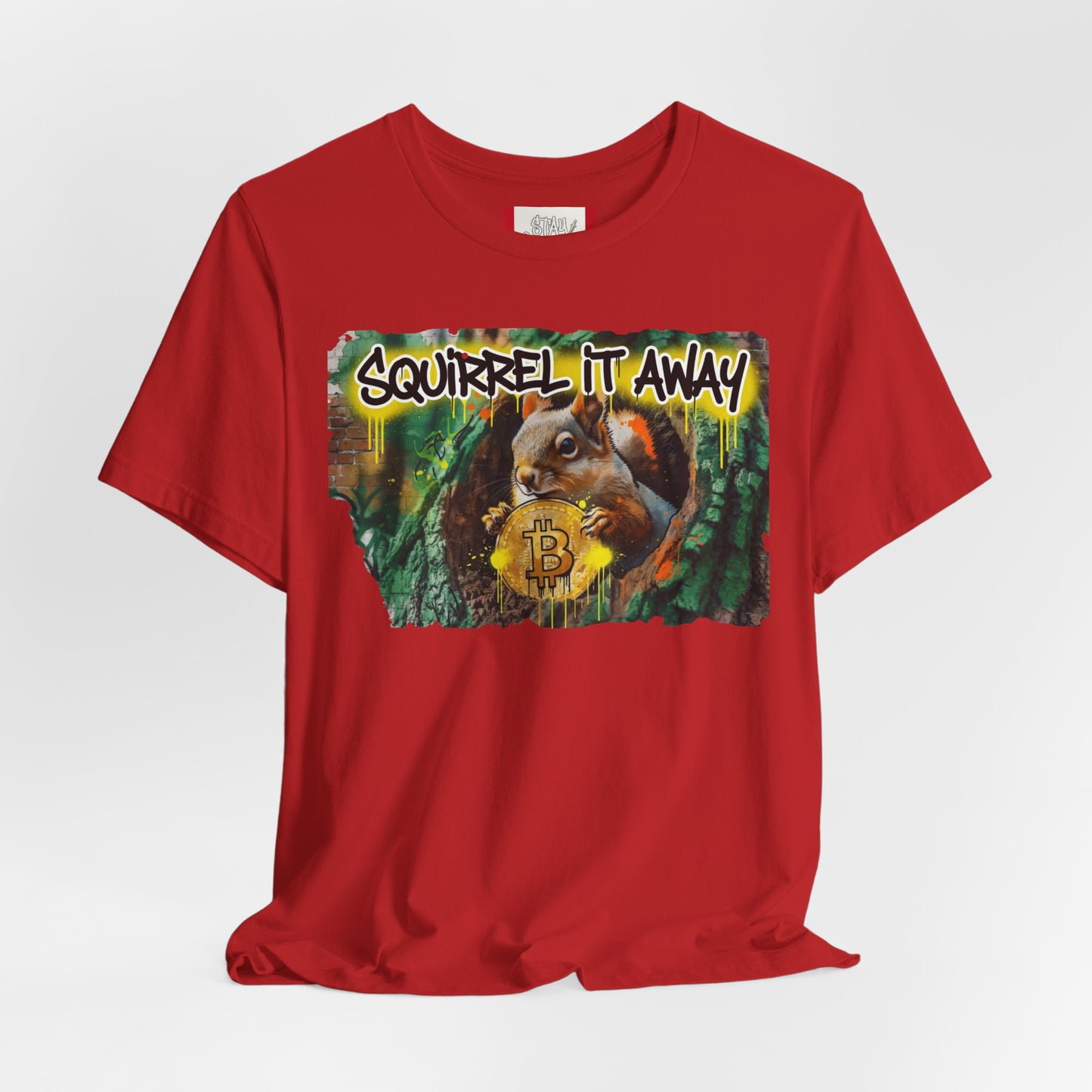 Camiseta "BitCoin Squirrel" de Stay Illegal