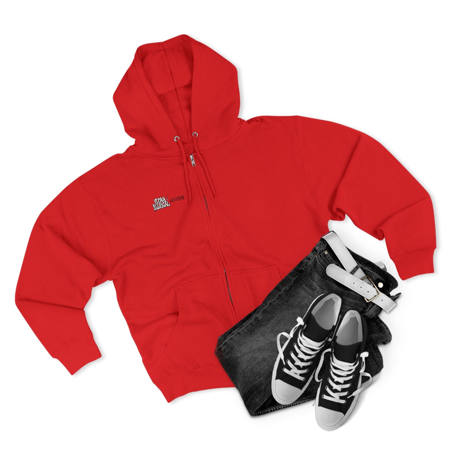 Stay Illegel Zip Hoodie
