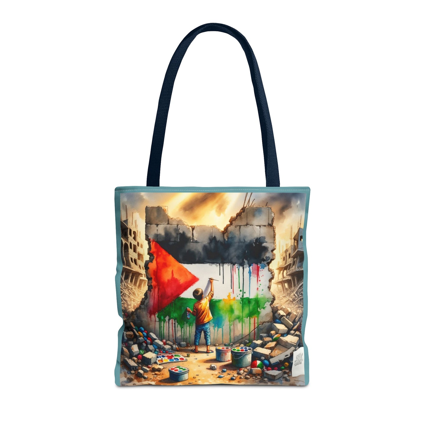 Bolso de hombro Tote — Palestine Paint