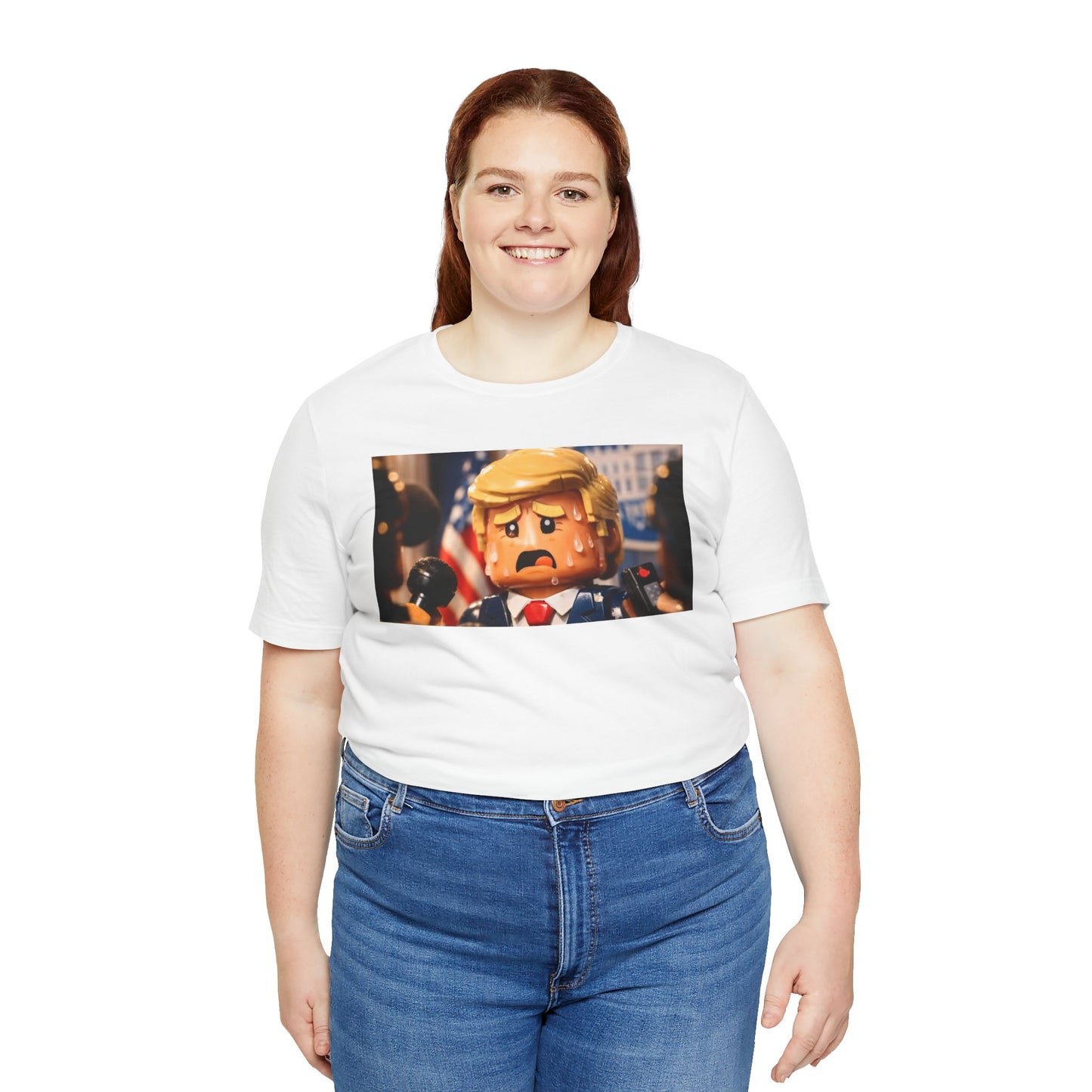 Propaganda T‑Shirt — IRAN LEGOS - Sweaty Trump