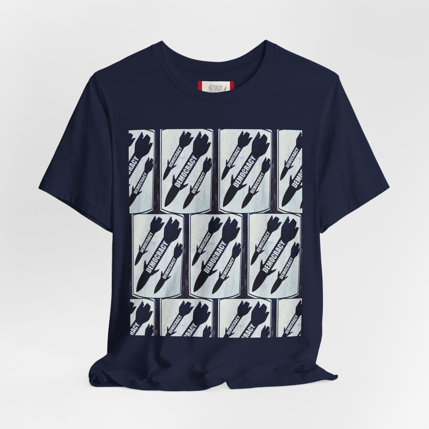 Protest T‑Shirt — DEMOCRATIC MISSILES